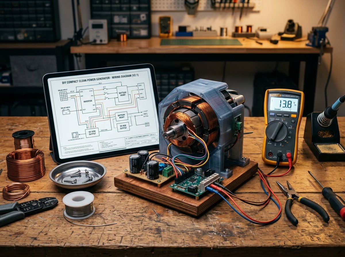 DIY Generator Workbench Assembly