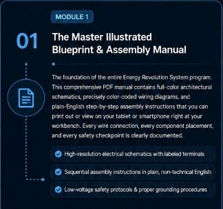 Energy Revolution System Blueprint Manual