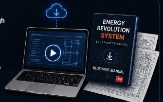 Step 1: Download Energy Revolution System PDF Manual & Video Suite on Laptop